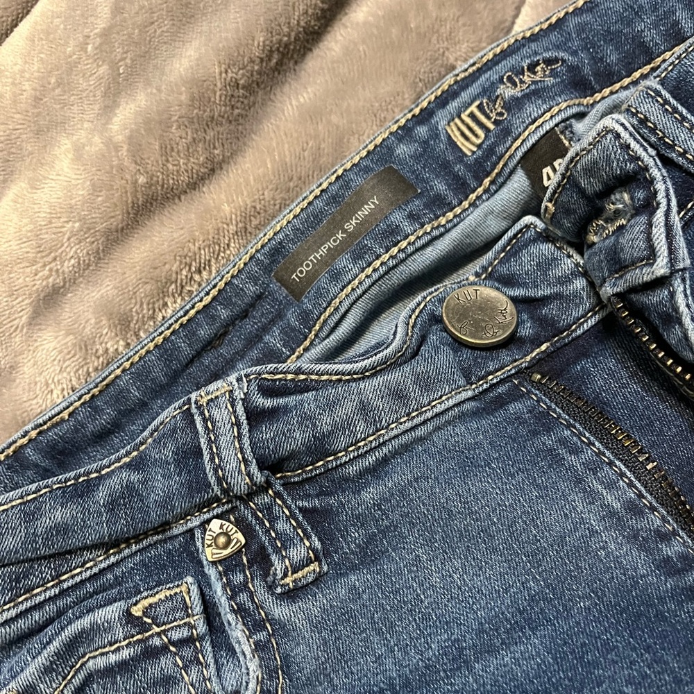 Toothpick Skinny Ripped Jeans - Picture 3 of 7